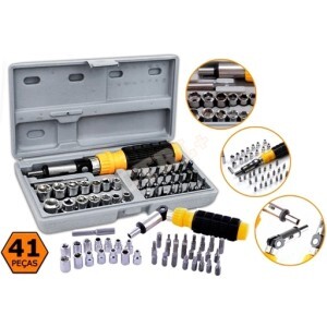 CONJUNTO DE CHAVES INTERCAMBÍAVEIS 41 PCS