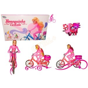 BONEQUINHA CICLISTA C/ MOVIMENTOS LED E EFEITOS SONOROS