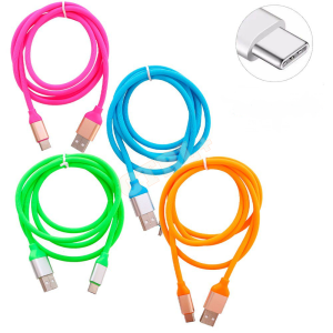 CABO DE DADOS TIPO C 2 METROS COLORIDO (SEM EMBALAGEM)