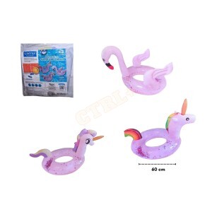 BOIA INFLÁVEL INFANTIL SUPER UNICÓRNIO (60CM)