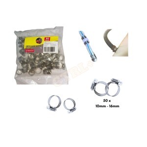 ABRAÇADEIRA DE METAL 50 UN. (5/8