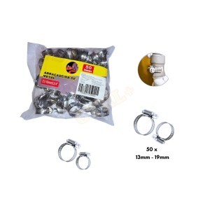 ABRAÇADEIRA DE METAL 50 UN. (3/4