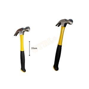 MARTELO DE METAL C/ CABO EMBORRACHADO 29MM