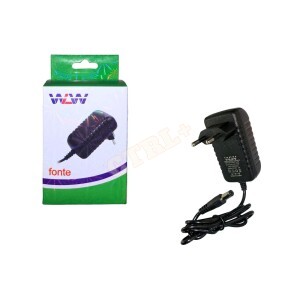 FONTE 9V 2A PINO P4 (COM EMBALAGEM)