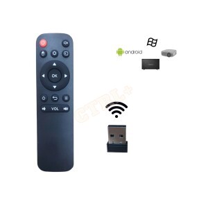 CONTROLE REMOTO UNIVERSAL COM MOUSE 2.4G (PROJETOR)