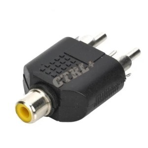 ADP. 1 RCA FÊMEA / 2 RCA MACHO