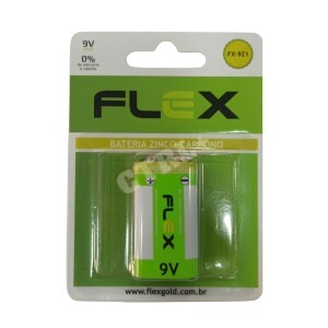 BATERIA 9V CARBONO C/ 01 UN.