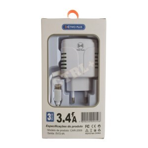 CARREGADOR V8 3.4A (3 USB)