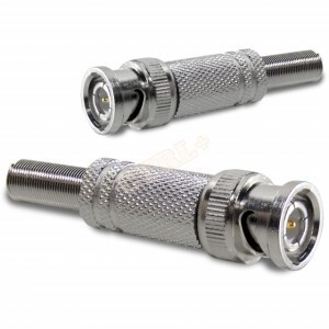 CONECTOR BNC DE ENCAIXE COM MOLA