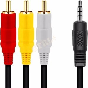 CABO P3 / 3 RCA 3,5MM 1.5 METROS